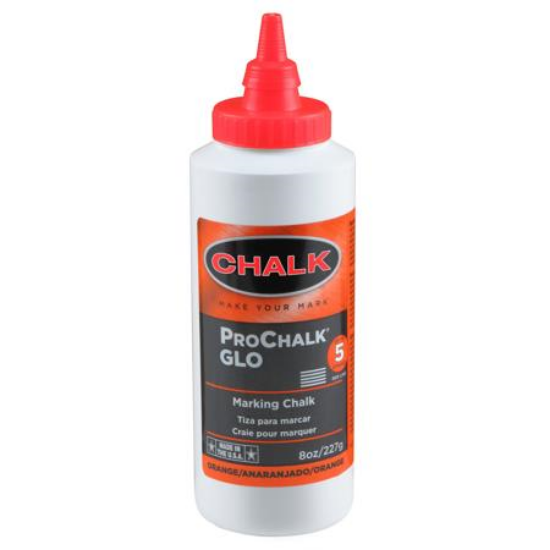 Picture of Chalk, Glo-Orange 8oz