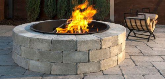 Picture of Firepit, Sunset Round w/Insert